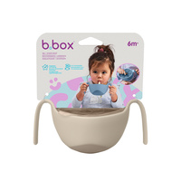 b.box miseczka 3w1: słomka, niewysypek, pojemnik, Latte