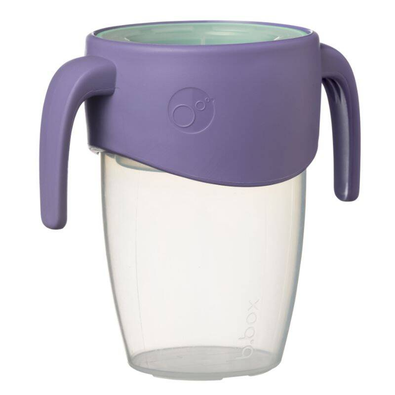b.box Kubek 360 do nauki picia dla dzieci – kubek treningowy niekapek lilac pop