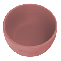 Miseczka silikonowa bez przyssawki, 2 szt., morelowy, Everyday Baby, OUTLET