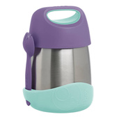 B.box Termos obiadowy na zupę i obiad  dla dzieci  335 ml Lilac Pop