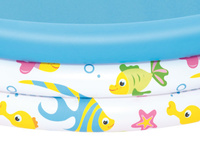 Dmuchany basenik dla dzieci, Rybki, 122x25cm, Bestway, OUTLET