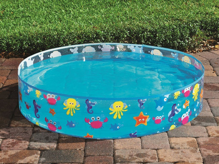 Rozporowy basen ogrodowy 122 x 25 cm, Morskie zwierzęta, Bestway