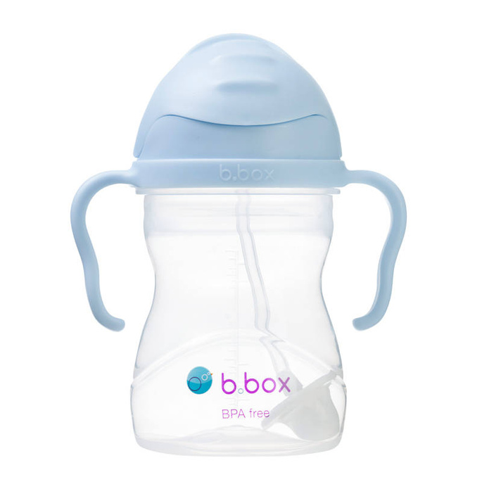 B.box bidon dla dzieci - kubek niekapek ze słomką 240 ml Gelato Bubblegum