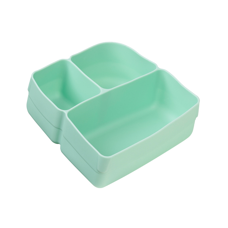 b.box Silikonowy wkład do lunchboxa z dodatkowymi przegródkami Forest