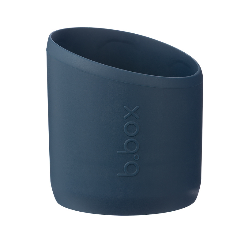 b.box b.box Silikonowa nakładka ochronna na butelkę 690 ml, Midnight
