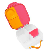B.box lunchbox dla dzieci do szkoły - szczelna mini śniadaniówka z przegródkami Strawberry Shake