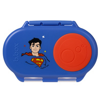 Superman by b.box Snackbox szczelny pojemnik na jedzenie i przekąski dla dzieci 