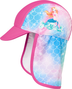 Playshoes Czapka UV dziecięca z daszkiem Syrenka 