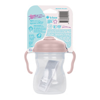 b.box Kubek z miękkim ustnikiem 4m+ Blush– niekapek do nauki samodzielnego picia