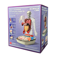 Science Can Ciało Człowieka – Interaktywny Model 3D, 6+ | Edukacyjny model anatomiczny z elementami do składania