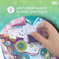 Nebulous Stars Album do scrapbookingu – zestaw kreatywny dla dzieci z folią i cyrkoniami 7+ Marinia, OUTLET