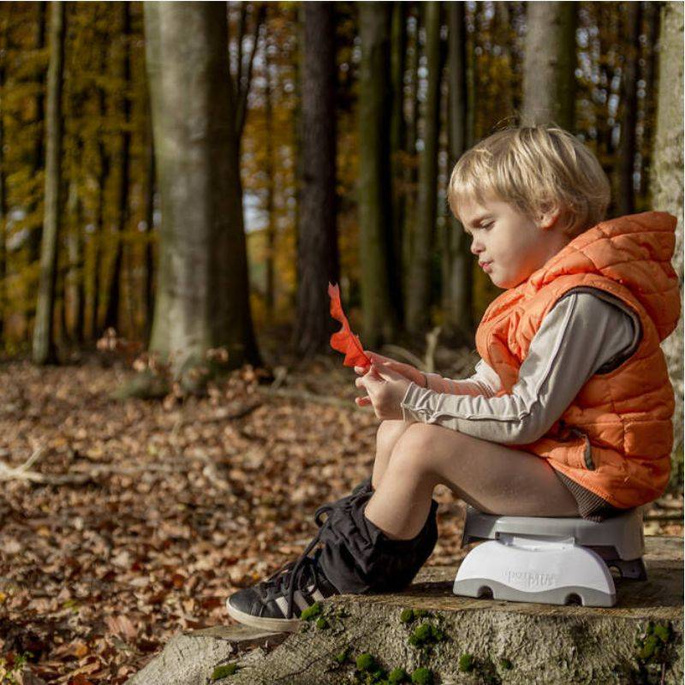 ZESTAW Chusteczki nawilżane Kinder by Nature + Nocnik 2w1 różowy Potette