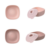 b.box miseczki dla dzieci - 2 szt. + 1 silikonowa przyssawka Blush