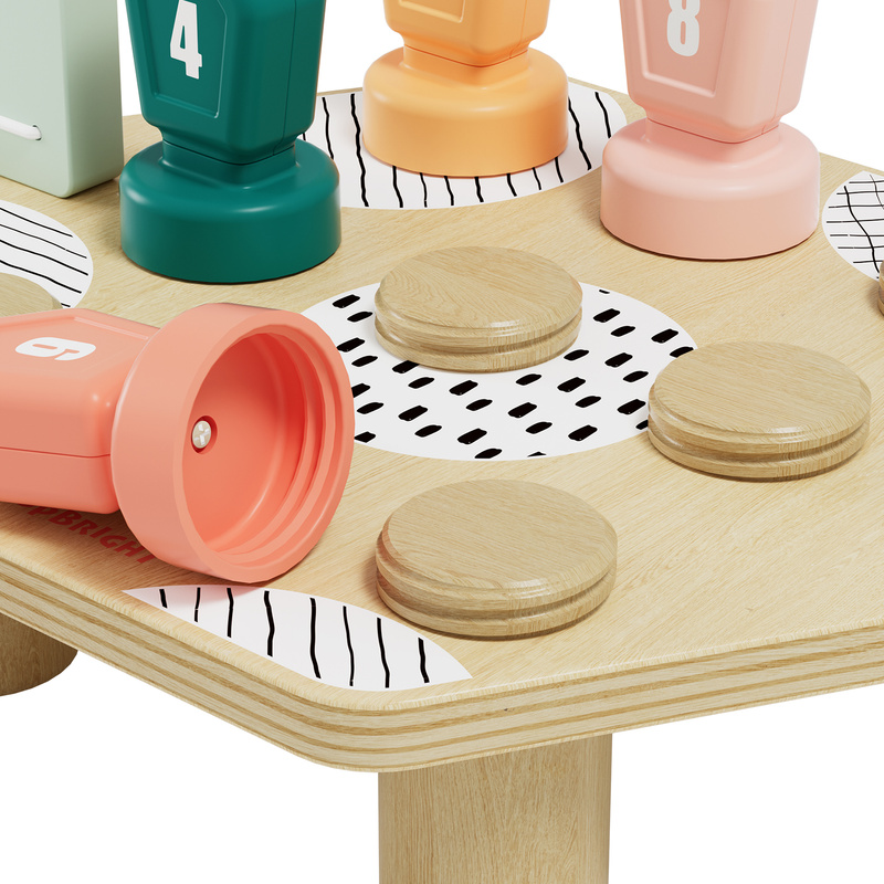 Topbright Gra do nauki kolorów i liczb | Zabawka edukacyjna Happy Dino Twist 36m+