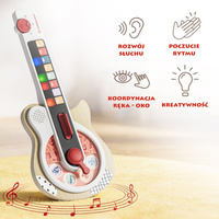 Topbright Gitara interaktywna dla dzieci - zabawka muzyczna 18m+