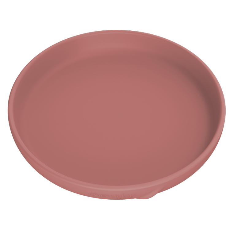 Talerzyk silikonowy bez przyssawki, morelowy, Everyday Baby, OUTLET
