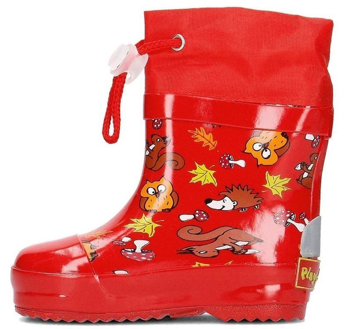 Kalosze rozm. 22, Leśne Zwierzątka, czerwone, Playshoes