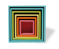 Pudełka, 6 szt., pastelowe, 0+, Grimm's