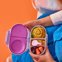 B.box Snackbox szczelny pojemnik na jedzenie i przekąski dla dzieci Sugar Plum