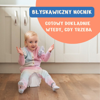 Potette EasyGo nocnik turystyczny składany jasnoszary 15 m+