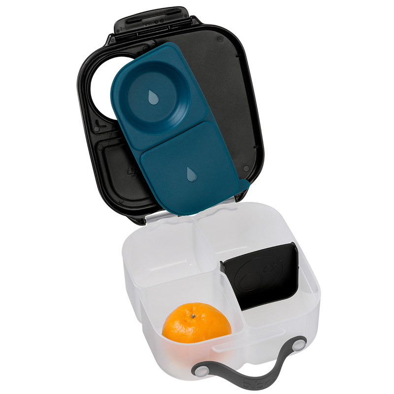 B.box lunchbox dla dzieci do szkoły - szczelna mini śniadaniówka z przegródkami Night Vision