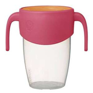 b.box Kubek 360 do nauki picia dla dzieci – kubek treningowy niekapek strawberry shake