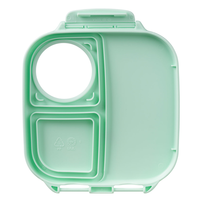 Pokrywka z klipsem do mini lunchboxa, Spearmint, b.box