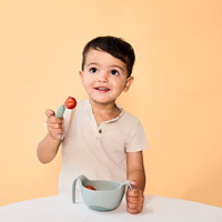 b.box Pierwsze sztućce BLW dla niemowląt, Sage