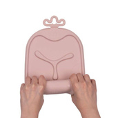 b.box roll + go Zwijana mata BLW do nauki samodzielnego jedzenia dla dzieci Blush