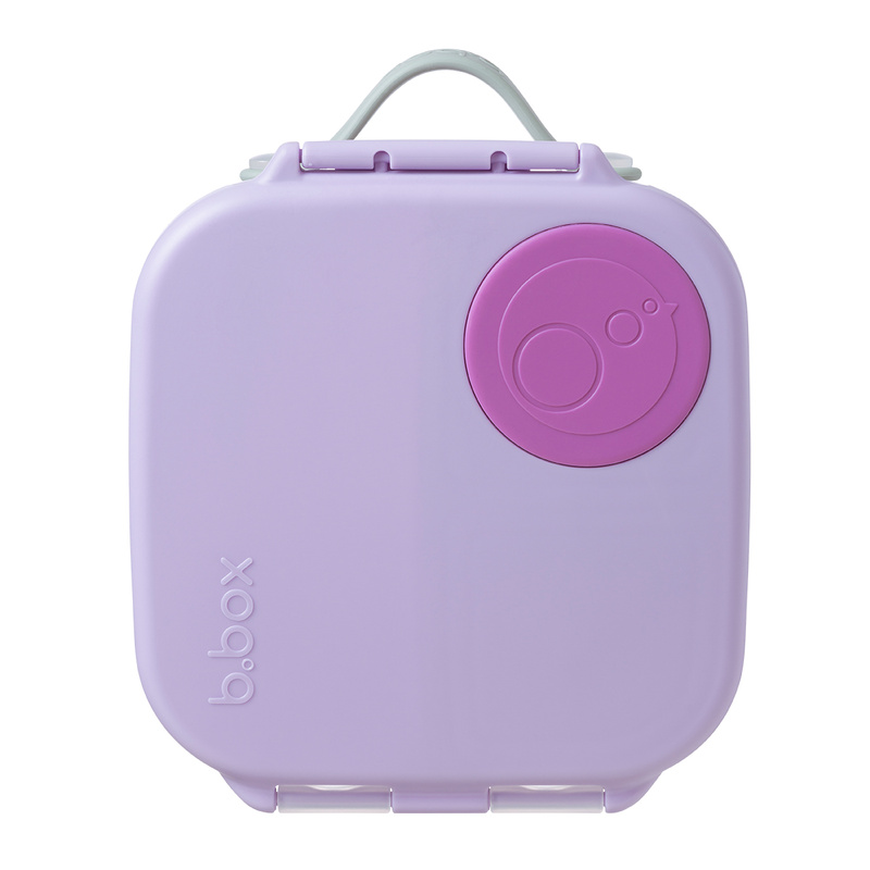B.box lunchbox dla dzieci do szkoły - szczelna mini śniadaniówka z przegródkami Sugar Plum