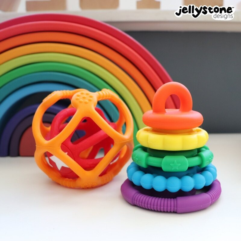 Gryzak mała wieża, tęczowy, Jellystone