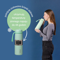 b.box Butelka termiczna ze stali nierdzewnej | składany ustnik 690 ml, Spearmint