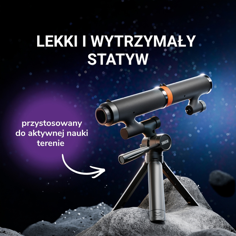 Science Can Teleskop Odkrywcy Kosmosu 3w1, 6+ | Teleskop, lornetka i monokular dla młodych odkrywców
