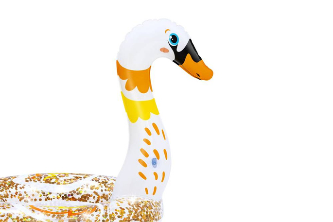 Kółko do pływania dla dzieci, łabędź, 61 cm, 3-6 lat, Bestway