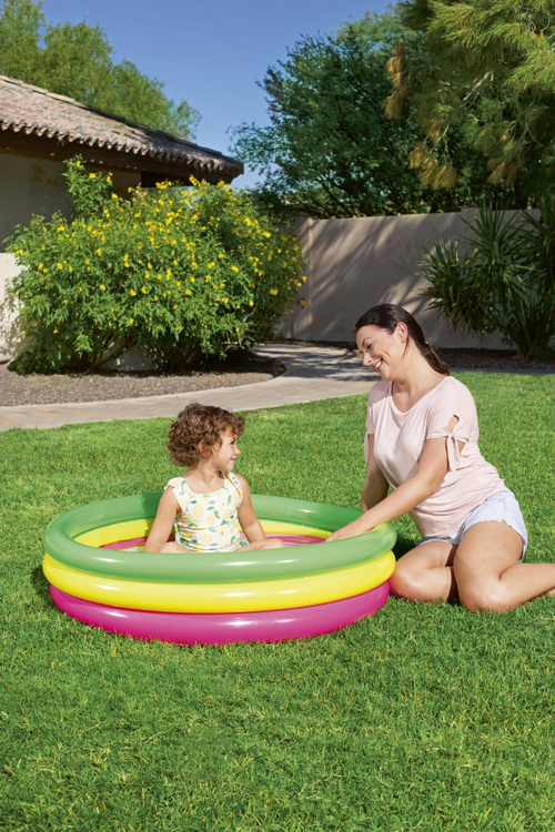 Basen dmuchany dla dzieci, Summer, 102 cm, 2+, Bestway 