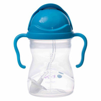 B.box bidon dla dzieci - kubek niekapek ze słomką 240 ml kobaltowy OUTLET
