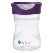 B.box Kubek do nauki picia dla dziecka - kubek treningowy plastikowy 240 m winogronowy