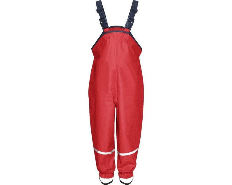 Spodnie przeciwdeszczowe rozm. 128, czerwone, Playshoes