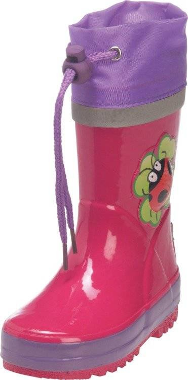 Kalosze dziecięce gumiaki, Biedronka na listku, Playshoes