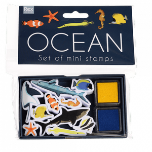 Stempelki dla dzieci, 10 szt., Ocean, 3+, Rex London