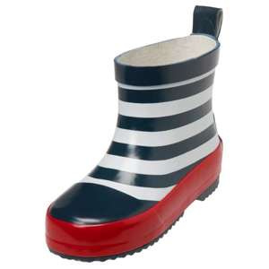 Kalosze dziecięce krótkie gumiaki, marynarz, Playshoes