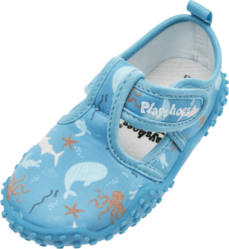 Playshoes Buty do wody dla dzieci na rzep UV Zwierzęta morskie