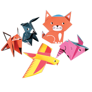 Papier dwustronny origami do tworzenia zwierząt, Rex London