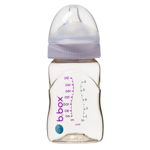 B.box butelka dla noworodka i niemowlaka do karmienia wykonana z PPSU 180 ml Peony