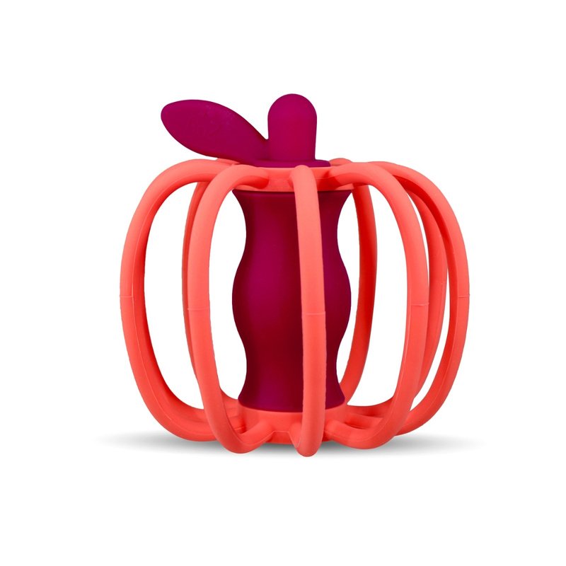 RaZbaby Raz-apple gryzak i grzechotka 2w1 jabłko 3m+