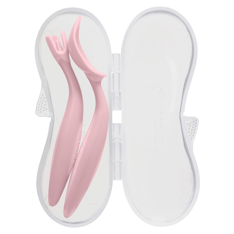 b.box Pierwsze sztućce BLW dla niemowląt, Blush