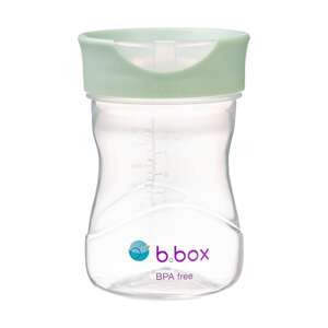 B.box Kubek do nauki picia dla dziecka - kubek treningowy plastikowy 240 ml szałwiowy, OUTLET