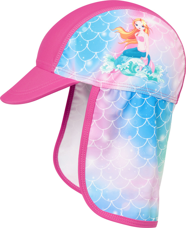 Playshoes Czapka UV dziecięca z daszkiem Syrenka