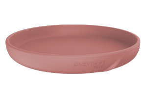 Talerzyk silikonowy bez przyssawki, morelowy, Everyday Baby, OUTLET