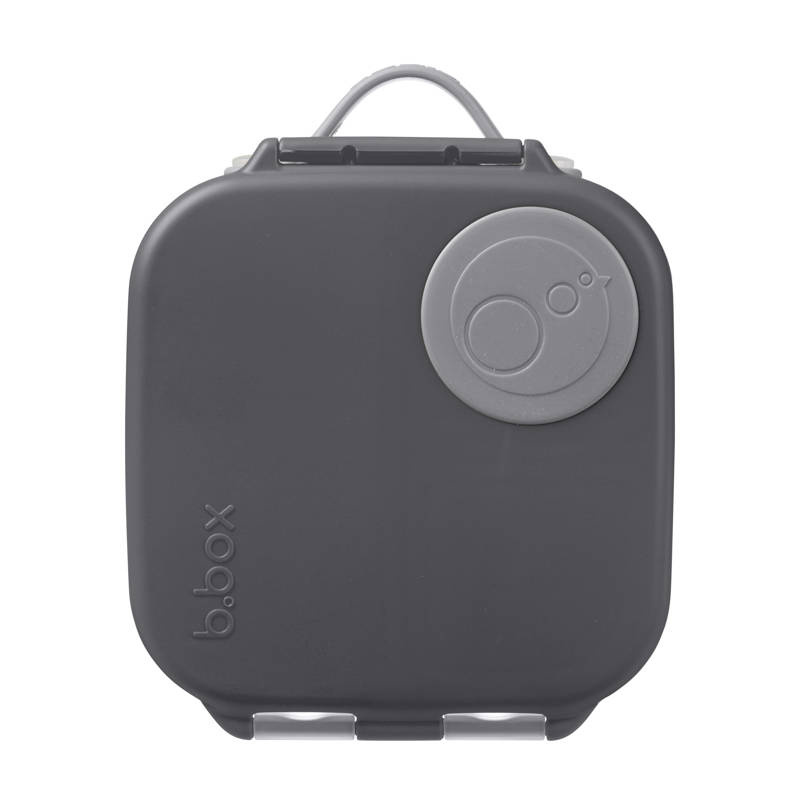 B.box lunchbox dla dzieci do szkoły - szczelna mini śniadaniówka z przegródkami Graphite